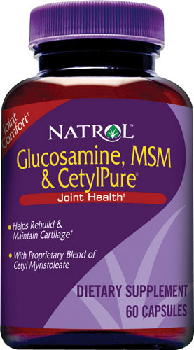 Natrol Cetylpure with MSM & Glucosamine