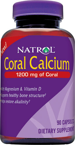 Natrol Coral Calcium with Magnesium & Vitamin D