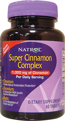 Natrol Cinnamon Complex, Super 1,000 MG