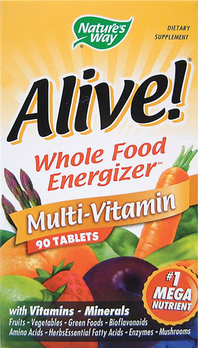 ALIVE! Whole Food Energizer 90 Tablets - Nature's Way®