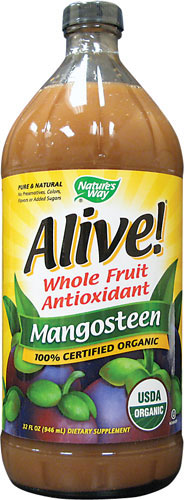 ALIVE! Organic Mangosteen Juice 32oz - Nature's Way®