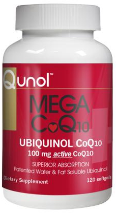Qunol™ Mega CoQ10 120 Softgels
