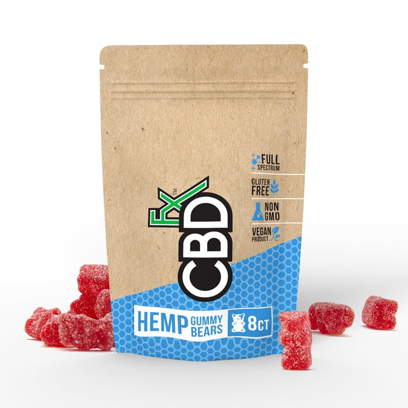 CBD Gummies - Berry - 5mg - 8ct Pouch - Click Image to Close