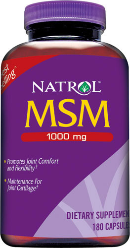 Natrol MSM 1,000 MG - Click Image to Close