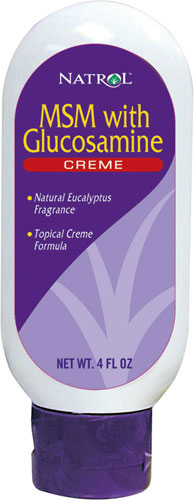 Natrol MSM with Glucosamine Crème