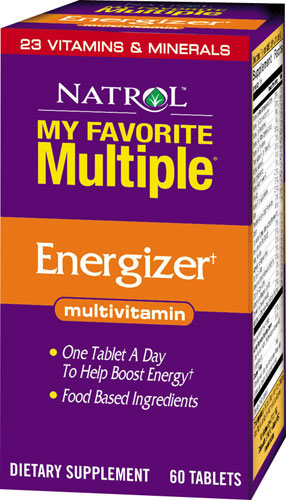 Natrol Multiple Energizer, My Favorite - Click Image to Close