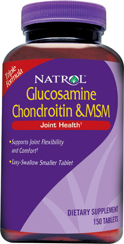 Natrol Glucosamine, Chondroitin, & MSM