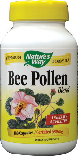 Bee Pollen 580 MG, 180 Capsules - Nature's Way® - Click Image to Close