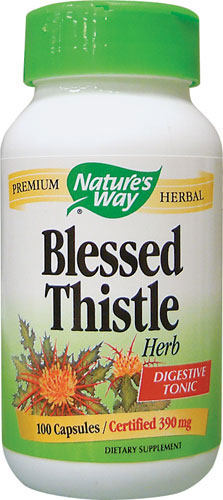 Blessed Thistle 100 Capsules - Nature's Way® - Click Image to Close