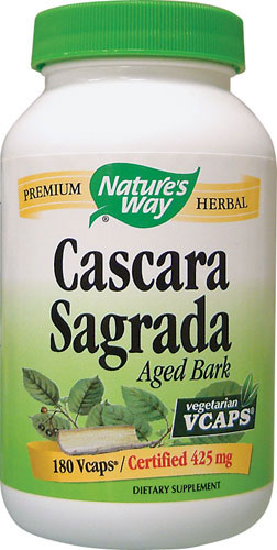 Cascara Sagrada Bark 180 Vcaps - Nature's Way® - Click Image to Close