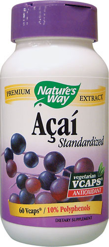 ACAI, Standardized 60 Vcaps - Nature's Way® - Click Image to Close