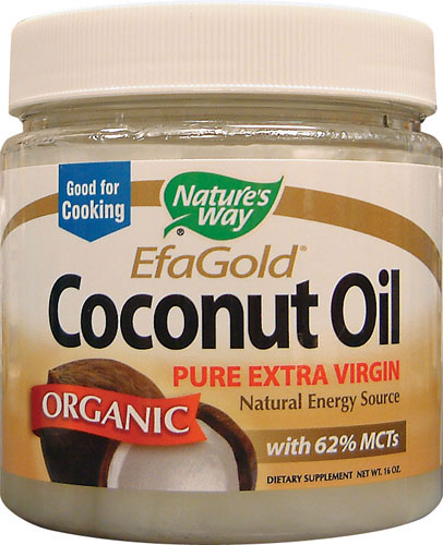 Coconut Oil, Organic Extra Virgin 16oz - Nature's Way® - Click Image to Close