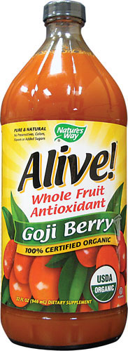ALIVE! Organic GOJI Juice 32oz - Nature's Way® - Click Image to Close