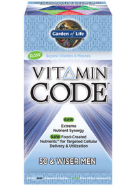 The Vitamin Code™ 50 & Wiser Men’s Multi - Garden of Life