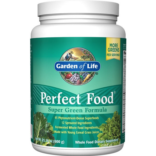 The Perfect Food® - Green Label - Powder 600g - Garden of Life