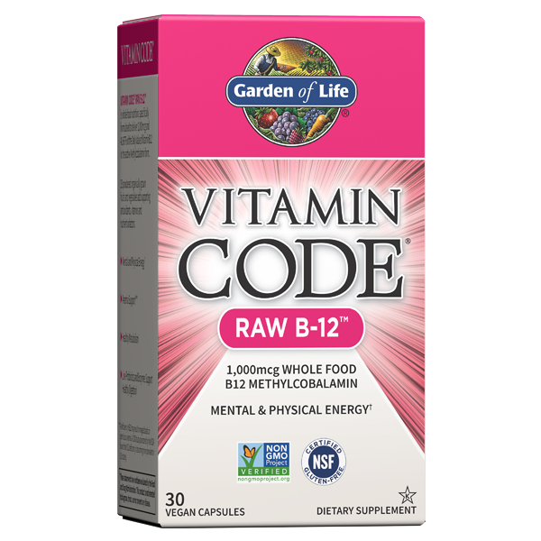 The Vitamin Code™ Vitamin B12 - 30 Capsules