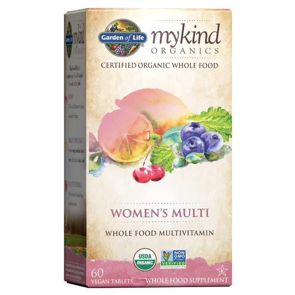 The mykind Organics Women's Multi 60 Tablets