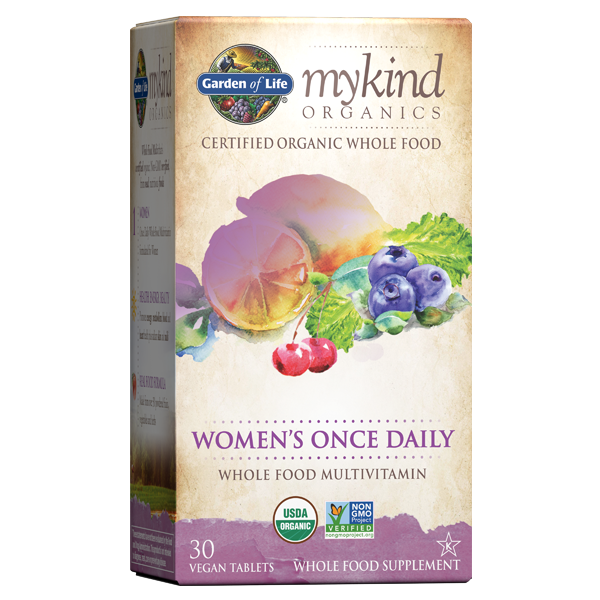 The mykind Organics Women Once Daily Multi 30 Tablets
