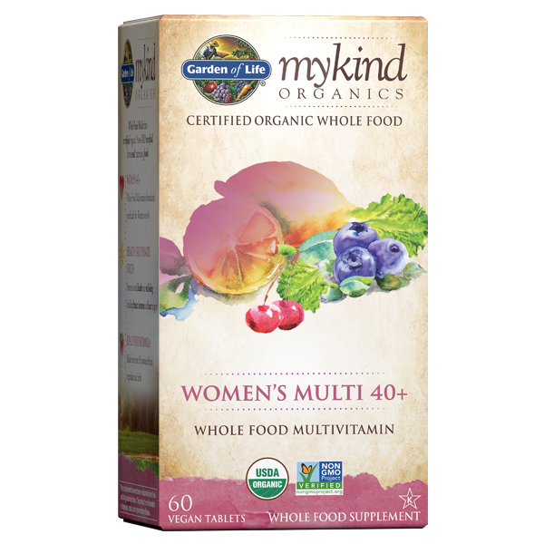 The mykind Organics Women's 40+ Multi 60 Tablets