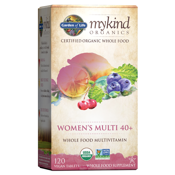 The mykind Organics Women's 40+ Multi 120 Tablets