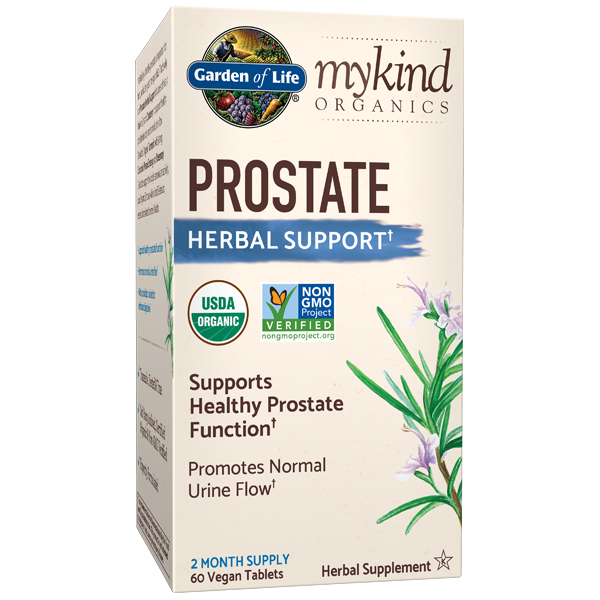 The mykind Organics Prostate Herbal Support 60 Vegan Tablets