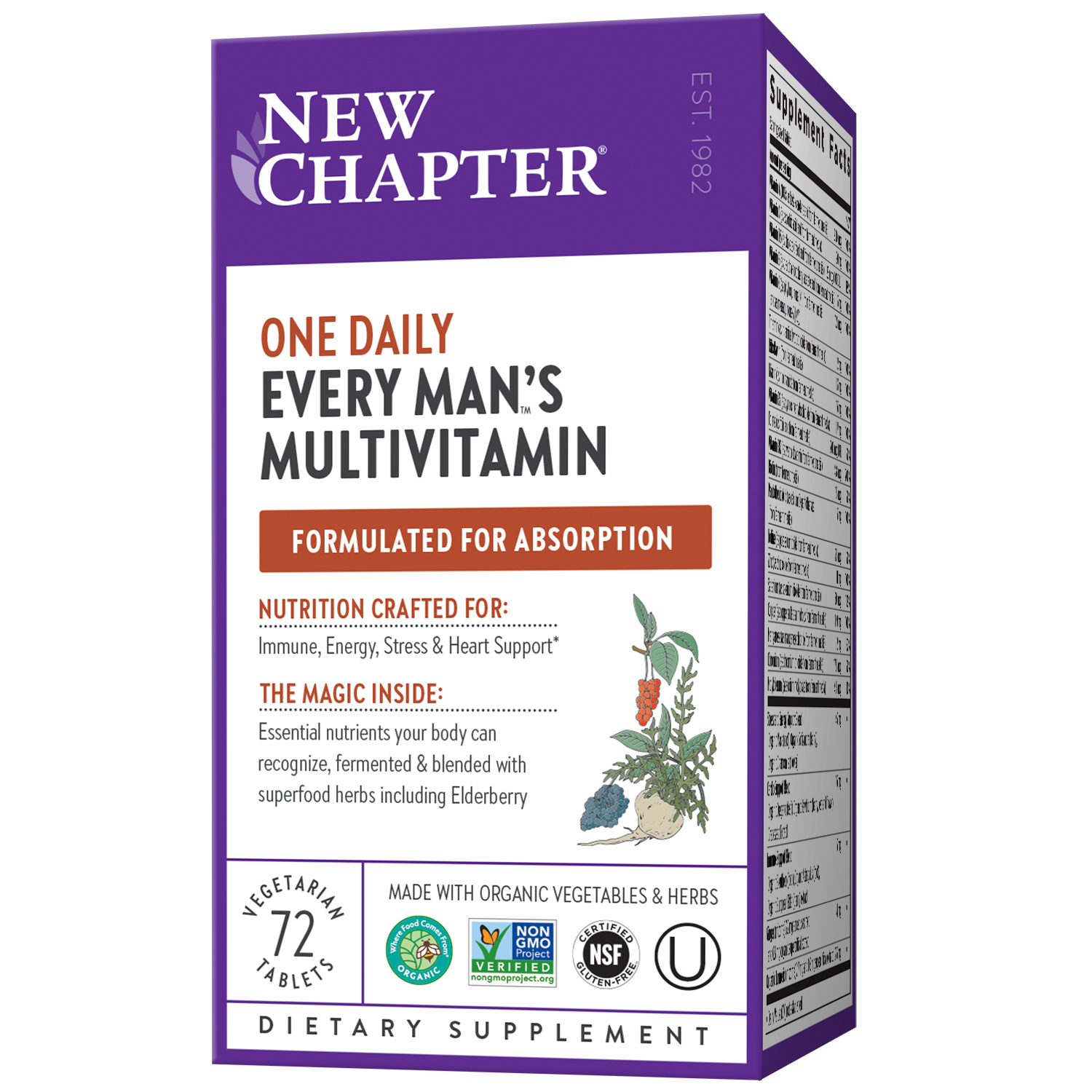 Every Man™'s One Daily 72 Count