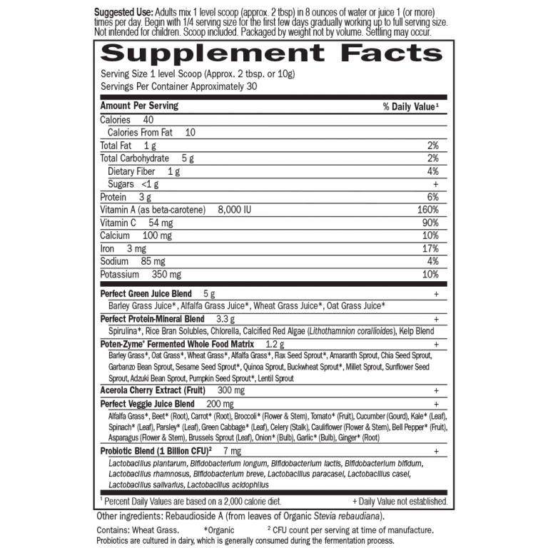 The Perfect Food® Original Green Formula