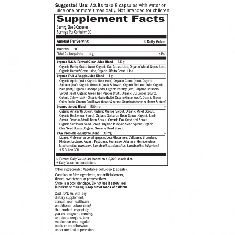 The Raw Perfect Food Green Superfood
