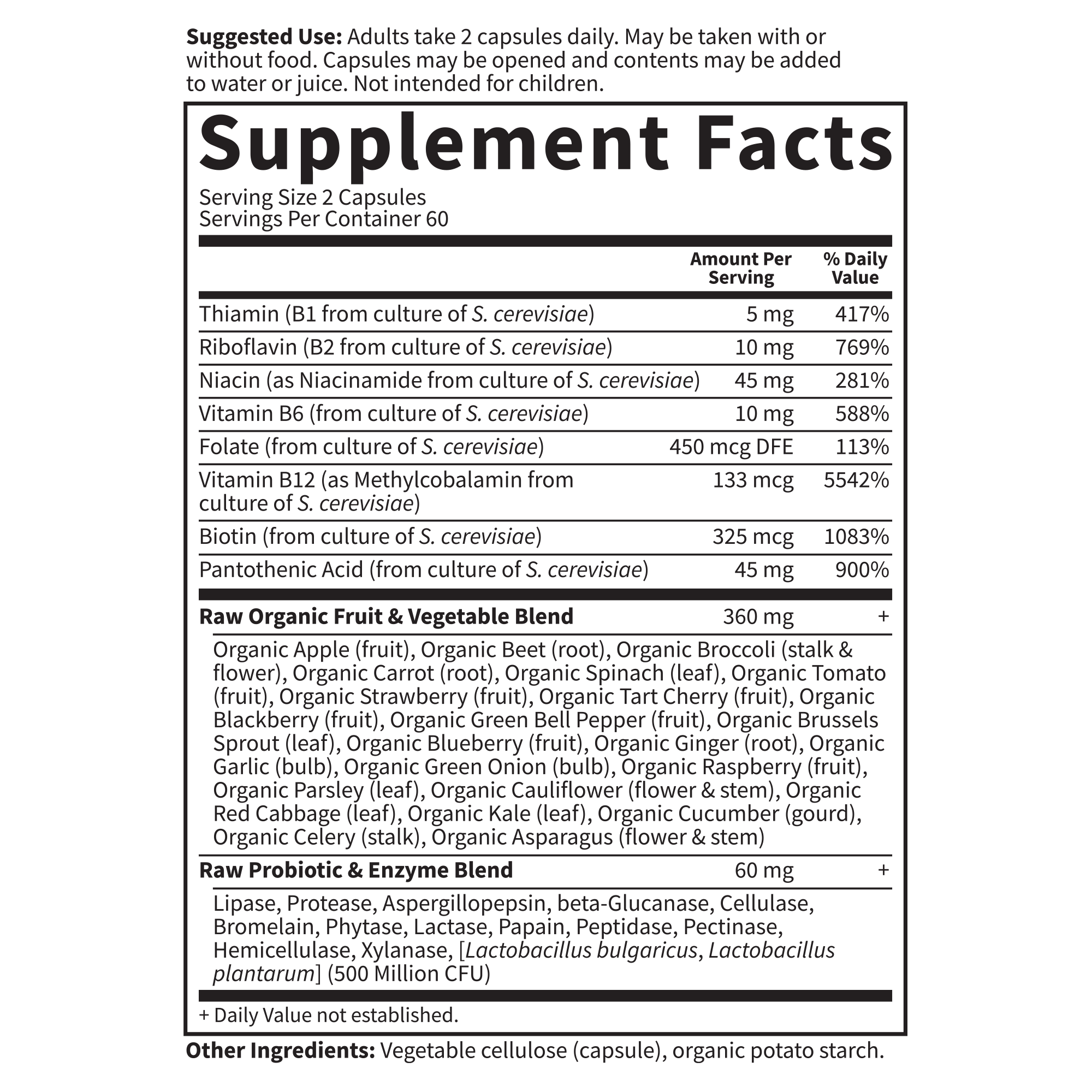 The Vitamin Code® Raw B-Complex