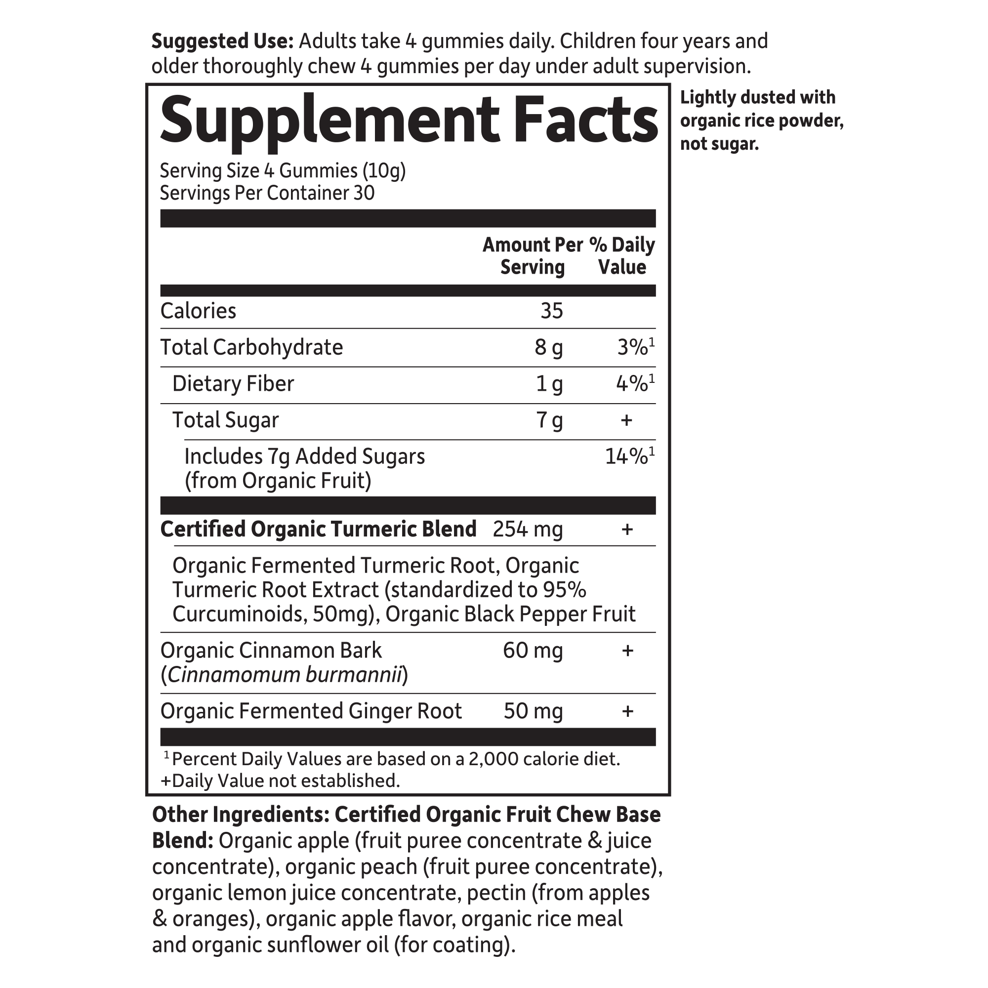 The mykind Organics Turmeric Inflammatory Response Gummy†