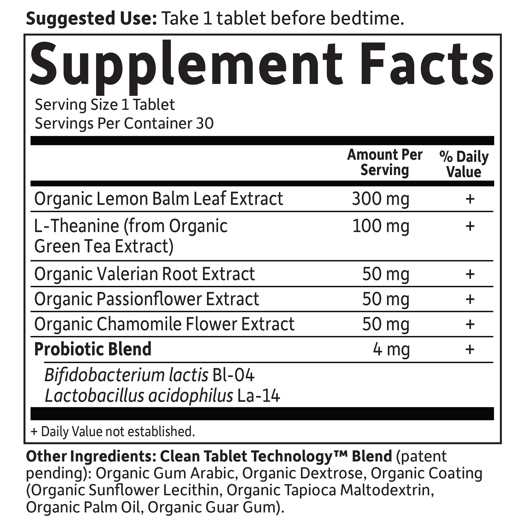 The mykind Organics Sleep Well Tablets